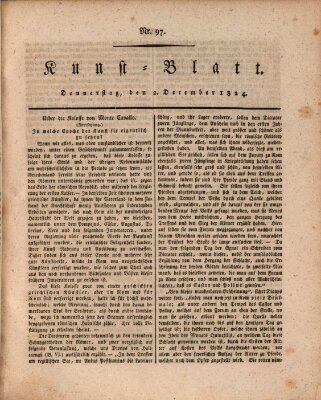 Morgenblatt für gebildete Stände. Kunst-Blatt (Morgenblatt für gebildete Stände) Donnerstag 2. Dezember 1824