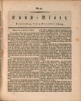 Morgenblatt für gebildete Stände. Kunst-Blatt (Morgenblatt für gebildete Stände) Donnerstag 9. Dezember 1824