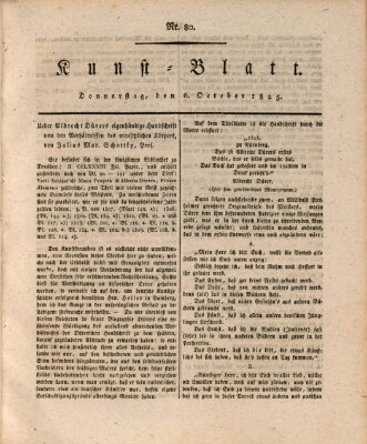 Morgenblatt für gebildete Stände. Kunst-Blatt (Morgenblatt für gebildete Stände) Donnerstag 6. Oktober 1825