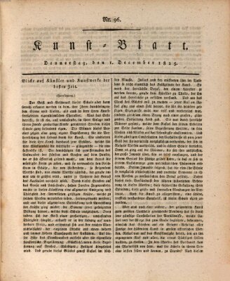 Morgenblatt für gebildete Stände. Kunst-Blatt (Morgenblatt für gebildete Stände) Donnerstag 1. Dezember 1825