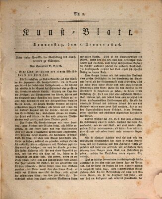 Morgenblatt für gebildete Stände. Kunst-Blatt (Morgenblatt für gebildete Stände) Donnerstag 5. Januar 1826