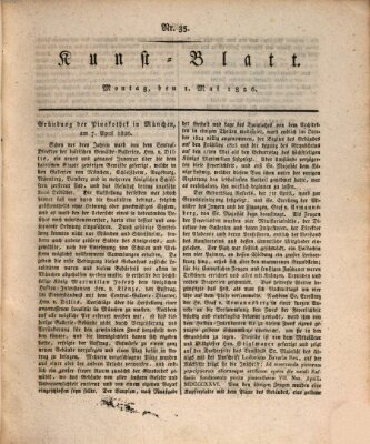 Morgenblatt für gebildete Stände. Kunst-Blatt (Morgenblatt für gebildete Stände) Montag 1. Mai 1826