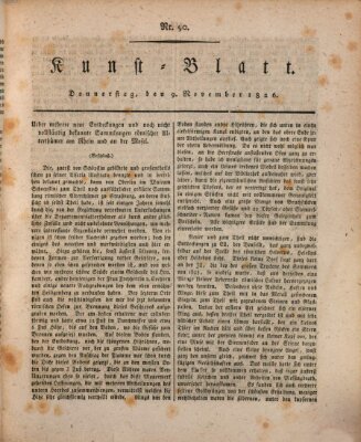 Morgenblatt für gebildete Stände. Kunst-Blatt (Morgenblatt für gebildete Stände) Donnerstag 9. November 1826