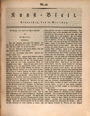 Morgenblatt für gebildete Stände. Kunst-Blatt (Morgenblatt für gebildete Stände) Donnerstag 10. Mai 1827