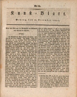 Morgenblatt für gebildete Stände. Kunst-Blatt (Morgenblatt für gebildete Stände) Montag 10. Dezember 1827