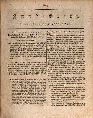 Morgenblatt für gebildete Stände. Kunst-Blatt (Morgenblatt für gebildete Stände) Donnerstag 31. Januar 1828