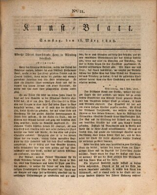 Morgenblatt für gebildete Stände. Kunst-Blatt (Morgenblatt für gebildete Stände) Samstag 15. März 1828