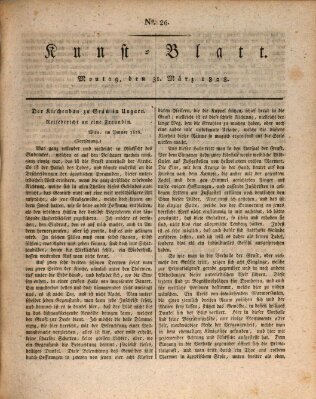 Morgenblatt für gebildete Stände. Kunst-Blatt (Morgenblatt für gebildete Stände) Montag 31. März 1828