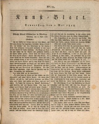 Morgenblatt für gebildete Stände. Kunst-Blatt (Morgenblatt für gebildete Stände) Donnerstag 1. Mai 1828