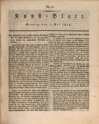 Morgenblatt für gebildete Stände. Kunst-Blatt (Morgenblatt für gebildete Stände) Montag 12. Mai 1828