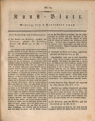 Morgenblatt für gebildete Stände. Kunst-Blatt (Morgenblatt für gebildete Stände) Montag 8. September 1828