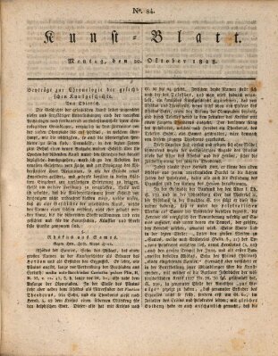 Morgenblatt für gebildete Stände. Kunst-Blatt (Morgenblatt für gebildete Stände) Montag 20. Oktober 1828