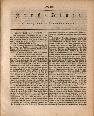 Morgenblatt für gebildete Stände. Kunst-Blatt (Morgenblatt für gebildete Stände) Montag 22. Dezember 1828