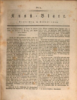 Morgenblatt für gebildete Stände. Kunst-Blatt (Morgenblatt für gebildete Stände) Donnerstag 29. Januar 1829