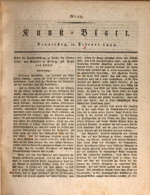 Morgenblatt für gebildete Stände. Kunst-Blatt (Morgenblatt für gebildete Stände) Donnerstag 12. Februar 1829