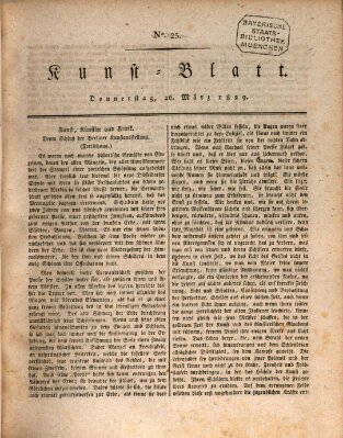 Morgenblatt für gebildete Stände. Kunst-Blatt (Morgenblatt für gebildete Stände) Donnerstag 26. März 1829