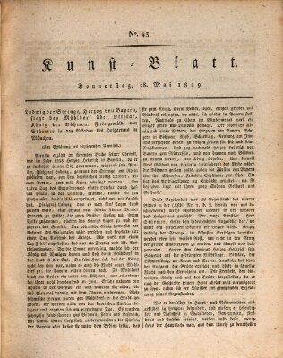 Morgenblatt für gebildete Stände. Kunst-Blatt (Morgenblatt für gebildete Stände) Donnerstag 28. Mai 1829