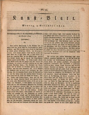 Morgenblatt für gebildete Stände. Kunst-Blatt (Morgenblatt für gebildete Stände) Montag 9. November 1829