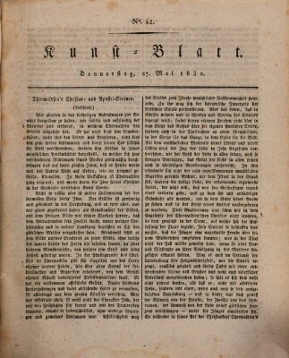 Morgenblatt für gebildete Stände. Kunst-Blatt (Morgenblatt für gebildete Stände) Donnerstag 27. Mai 1830