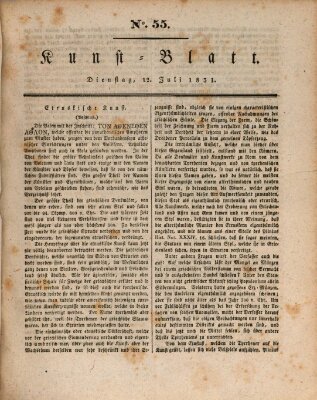 Morgenblatt für gebildete Stände. Kunst-Blatt (Morgenblatt für gebildete Stände) Dienstag 12. Juli 1831