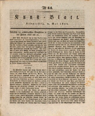 Morgenblatt für gebildete Stände. Kunst-Blatt (Morgenblatt für gebildete Stände) Donnerstag 31. Mai 1832