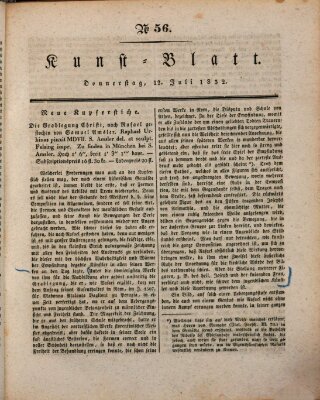 Morgenblatt für gebildete Stände. Kunst-Blatt (Morgenblatt für gebildete Stände) Donnerstag 12. Juli 1832