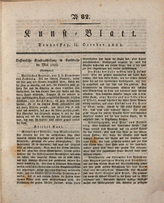 Morgenblatt für gebildete Stände. Kunst-Blatt (Morgenblatt für gebildete Stände) Donnerstag 11. Oktober 1832