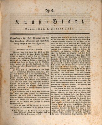 Morgenblatt für gebildete Stände. Kunst-Blatt (Morgenblatt für gebildete Stände) Donnerstag 3. Januar 1833