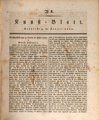 Morgenblatt für gebildete Stände. Kunst-Blatt (Morgenblatt für gebildete Stände) Donnerstag 10. Januar 1833