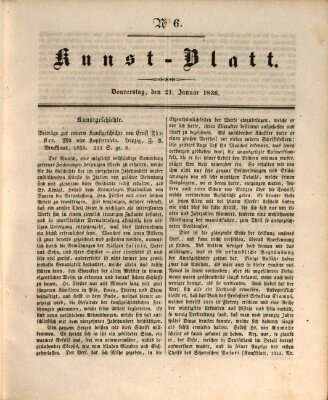 Morgenblatt für gebildete Stände. Kunst-Blatt (Morgenblatt für gebildete Stände) Donnerstag 21. Januar 1836