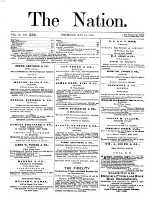 The nation Donnerstag 19. Mai 1870