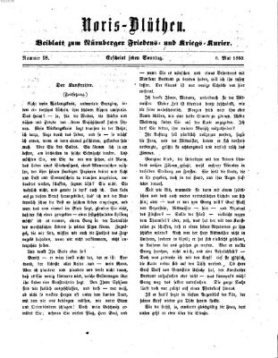 Norisblüthen (Nürnberger Abendzeitung) Sonntag 6. Mai 1860