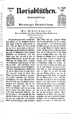 Norisblüthen (Nürnberger Abendzeitung) Sonntag 14. Dezember 1862