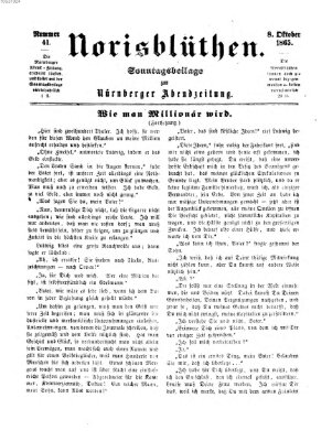 Norisblüthen (Nürnberger Abendzeitung) Sonntag 8. Oktober 1865