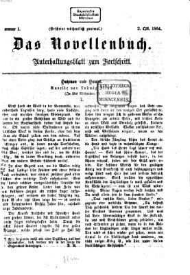 Das Novellenbuch (Der Fortschritt auf allen Gebieten des öffentlichen Lebens) Sonntag 2. Oktober 1864