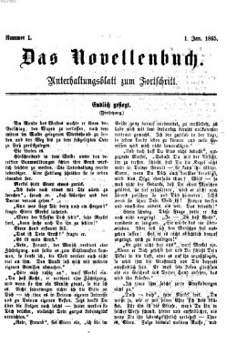 Das Novellenbuch (Der Fortschritt auf allen Gebieten des öffentlichen Lebens) Sonntag 1. Januar 1865