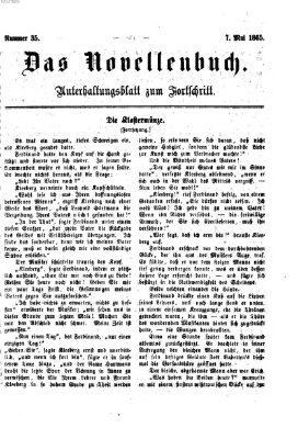 Das Novellenbuch (Der Fortschritt auf allen Gebieten des öffentlichen Lebens) Sonntag 7. Mai 1865