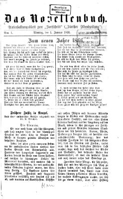 Das Novellenbuch (Der Fortschritt auf allen Gebieten des öffentlichen Lebens) Montag 1. Januar 1866