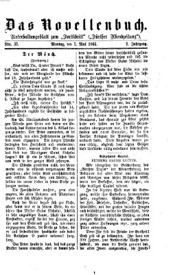 Das Novellenbuch (Der Fortschritt auf allen Gebieten des öffentlichen Lebens) Montag 7. Mai 1866