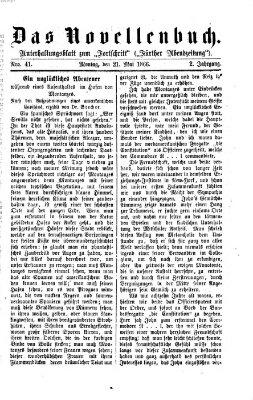 Das Novellenbuch (Der Fortschritt auf allen Gebieten des öffentlichen Lebens) Montag 21. Mai 1866