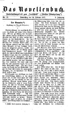 Das Novellenbuch (Der Fortschritt auf allen Gebieten des öffentlichen Lebens) Donnerstag 14. Februar 1867