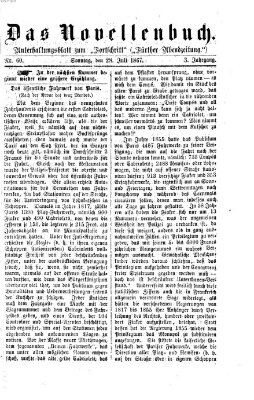 Das Novellenbuch (Der Fortschritt auf allen Gebieten des öffentlichen Lebens) Sonntag 28. Juli 1867