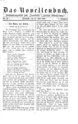 Das Novellenbuch (Der Fortschritt auf allen Gebieten des öffentlichen Lebens) Mittwoch 31. Juli 1867