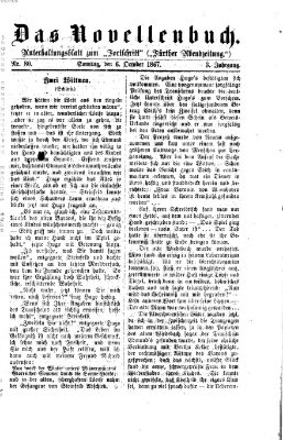 Das Novellenbuch (Der Fortschritt auf allen Gebieten des öffentlichen Lebens) Sonntag 6. Oktober 1867