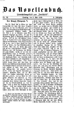 Das Novellenbuch (Der Fortschritt auf allen Gebieten des öffentlichen Lebens) Sonntag 3. Mai 1868