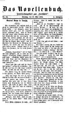 Das Novellenbuch (Der Fortschritt auf allen Gebieten des öffentlichen Lebens) Samstag 30. Mai 1868