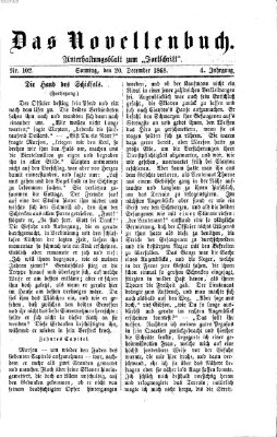 Das Novellenbuch (Der Fortschritt auf allen Gebieten des öffentlichen Lebens) Sonntag 20. Dezember 1868