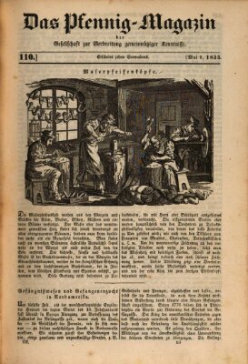 Das Pfennig-Magazin für Verbreitung gemeinnütziger Kenntnisse Samstag 9. Mai 1835