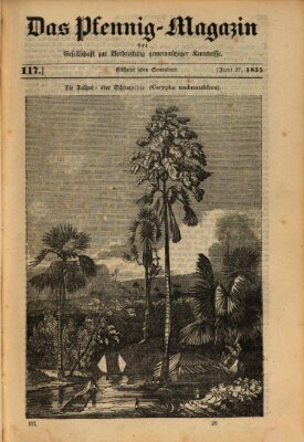 Das Pfennig-Magazin für Verbreitung gemeinnütziger Kenntnisse Samstag 27. Juni 1835