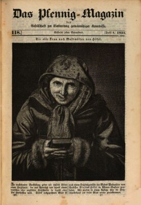 Das Pfennig-Magazin für Verbreitung gemeinnütziger Kenntnisse Samstag 4. Juli 1835